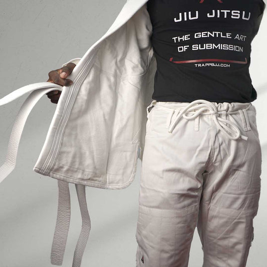 White GI Trapp BJJ Adult Jiu-Jitsu [Classic Edition]